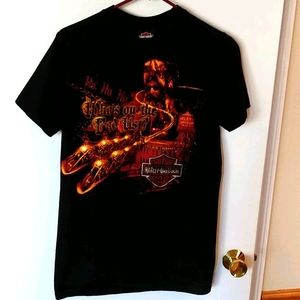 Harley Davidson Christmas T shirt